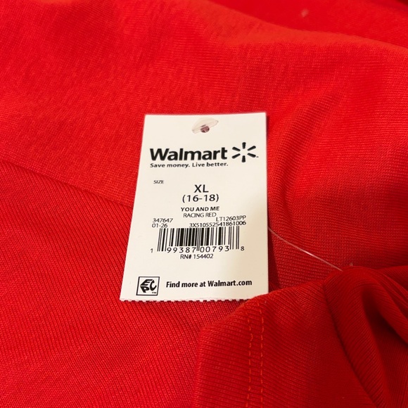 Social Edition Red Babydoll T-Shirt with Bear Graphic - Picture 8 of 8